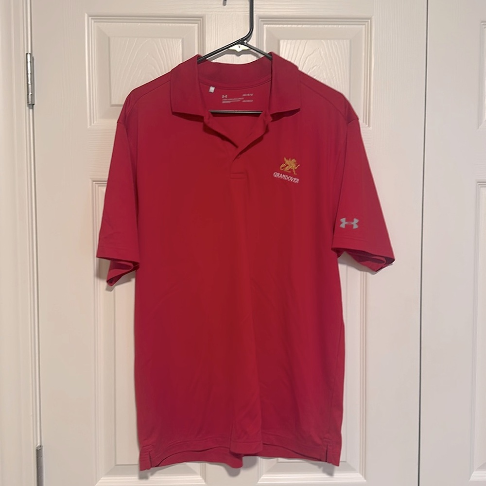 4 Under Armour UA Tech performance golf shirts - priced for all 4!